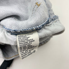 Load image into Gallery viewer, Boys Breakers, lightweight knit denim pants, elasticated, Inside leg: 50.5cm, GUC, size 5,  