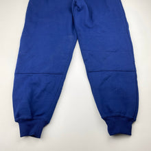 Load image into Gallery viewer, Boys LWR, blue fleece lined school track pants, Inside leg: 54cm, EUC, size 8,  