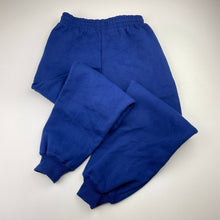 Load image into Gallery viewer, Boys LWR, blue fleece lined school track pants, Inside leg: 54cm, EUC, size 8,  