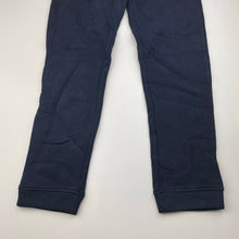 Load image into Gallery viewer, Girls Target, navy fleece lined track pants, Inside leg: 60cm, EUC, size 9,  