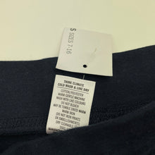 Load image into Gallery viewer, Girls Ta, navy fleece lined track pants, Inside leg: 66cm, NEW, size 10,  