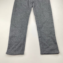 Load image into Gallery viewer, Girls Emerson, grey fleece lined track pants, Inside leg: 46cm, EUC, size 5,  