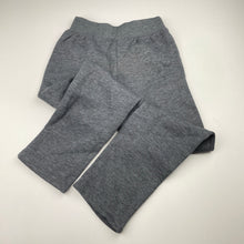 Load image into Gallery viewer, Girls Emerson, grey fleece lined track pants, Inside leg: 46cm, EUC, size 5,  
