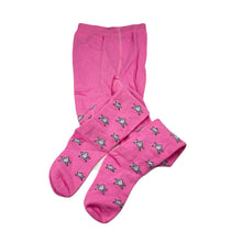 Load image into Gallery viewer, Girls stretchy, stockings, stars, EUC, size 7-10,  