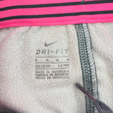 Load image into Gallery viewer, Girls Nike, Dri-Fit fleece lined track pants, Inside leg: 45cm, FUC, size 5-6,  