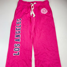 Load image into Gallery viewer, Girls Miss Understood, pink lightweight track pants, Inside leg: 66cm, NEW, size 10,  