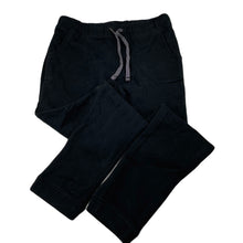 Load image into Gallery viewer, unisex Target, black fleece lined track pants, Inside leg: 64.5cm, EUC, size 12,  