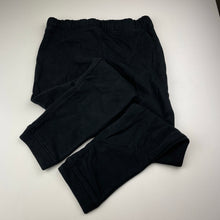 Load image into Gallery viewer, unisex Target, black fleece lined track pants, Inside leg: 64.5cm, EUC, size 12,  