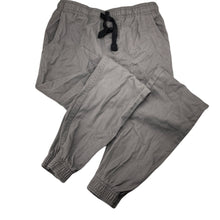 Load image into Gallery viewer, Boys Urban Supply, grey cotton casual pants, elasticated, Inside leg: 59cm, NEW, size 9,  