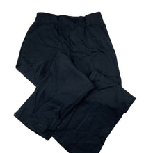 Load image into Gallery viewer, Boys Emerson, black fleece lined track pants, Inside leg: 58.5cm, EUC, size 10,  
