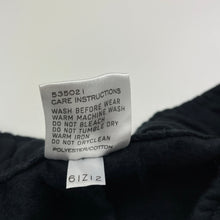 Load image into Gallery viewer, Boys Emerson, black fleece lined track pants, Inside leg: 58.5cm, EUC, size 10,  