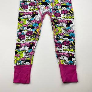 Girls Moodie, cotton pyjama pants / bottoms, GUC, size 2-3,  