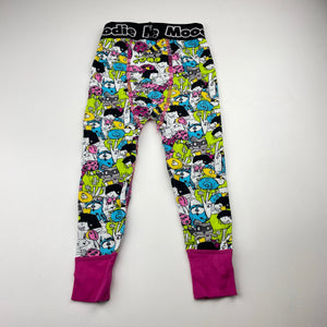 Girls Moodie, cotton pyjama pants / bottoms, GUC, size 2-3,  