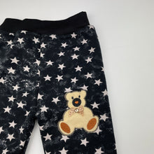 Load image into Gallery viewer, Girls fleece lined, leggings / bottoms, elasticated, Inside leg: 29cm, EUC, size 12 months,  