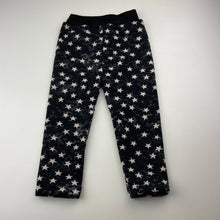 Load image into Gallery viewer, Girls fleece lined, leggings / bottoms, elasticated, Inside leg: 29cm, EUC, size 12 months,  