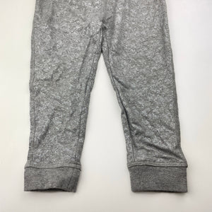 Girls Lily & Dan, lightweight fleece lined casual pants, Inside leg: 31.5cm, FUC, size 2,  