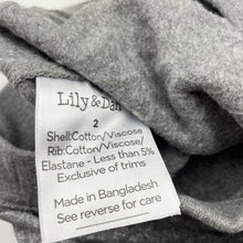 Load image into Gallery viewer, Girls Lily &amp; Dan, lightweight fleece lined casual pants, Inside leg: 31.5cm, FUC, size 2,  