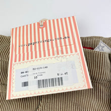 Load image into Gallery viewer, unisex PAPER WINGS, corduroy cotton pants, adjustable, Inside leg: 57.5cm, NEW, size 10,  