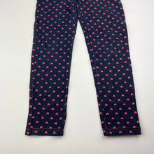 Load image into Gallery viewer, Girls Mango, stretchy denim leggings, Inside leg: 44cm, GUC, size 4,  