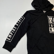 Load image into Gallery viewer, Boys Urban Supply, fleece lined zip hoodie sweater, EUC, size 10,  