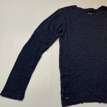 Load image into Gallery viewer, Boys Indie, blue marle cotton long sleeve top, GUC, size 10,  