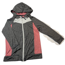 Load image into Gallery viewer, Girls Miss Understood, zip up hooded sports / activewear top, GUC, size 7,  