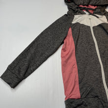 Load image into Gallery viewer, Girls Miss Understood, zip up hooded sports / activewear top, GUC, size 7,  