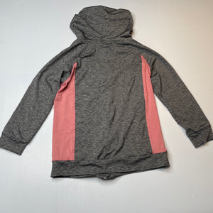 Girls Miss Understood, zip up hooded sports / activewear top, GUC, size 7,  