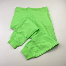 Load image into Gallery viewer, Girls green, lightweight track pants, elasticated, Inside leg: 41.5cm, no labels, GUC, size 4,  