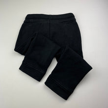 Load image into Gallery viewer, Boys Target, black fleece lined track pants, Inside leg: 36cm, FUC, size 3,  