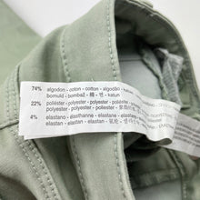 Load image into Gallery viewer, Girls Zara, distressed stretch denim pants, adjustable, Inside leg: 48cm, GUC, size 6,  