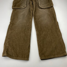 Load image into Gallery viewer, Boys EIGHTY4 ROAR, corduroy cotton pants, adjustable, Inside leg: 60.5cm, discolouration front &amp; back, FUC, size 10,  