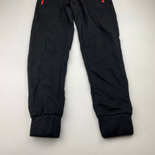 Load image into Gallery viewer, Boys Urban Supply, black fleece lined track pants, NEW, size 8,  
