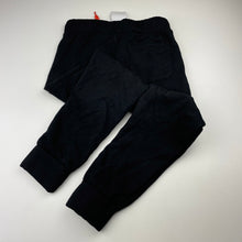 Load image into Gallery viewer, Boys Urban Supply, black fleece lined track pants, NEW, size 8,  