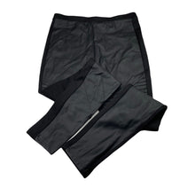 Load image into Gallery viewer, Girls Eve's Sister, faux leather panel pants, elasticated, Inside leg: 64.5cm, EUC, size 12,  