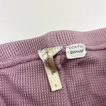Load image into Gallery viewer, Girls Petite Papinelle, waffle pyjama pants / bottoms, FUC, size 6,  