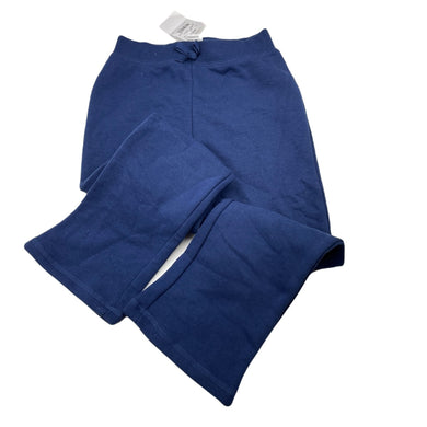 Girls H&T, navy fleece lined track pants, Inside leg: 47cm, NEW, size 6,  