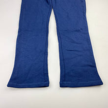 Load image into Gallery viewer, Girls H&amp;T, navy fleece lined track pants, Inside leg: 47cm, NEW, size 6,  