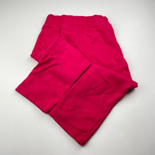 Load image into Gallery viewer, Girls Target, pink fleece lined track pants, Inside leg: 43cm, GUC, size 4,  