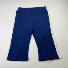 Load image into Gallery viewer, unisex Esprit, navy fleece lined track pants, Inside leg: 24cm, EUC, size 2,  