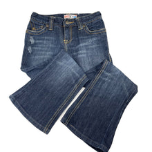 Load image into Gallery viewer, Girls Roxy, distressed stretch denim jeans, Inside leg: 56.5cm, W: 31cm across, GUC, size 10,  