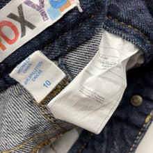 Load image into Gallery viewer, Girls Roxy, distressed stretch denim jeans, Inside leg: 56.5cm, W: 31cm across, GUC, size 10,  