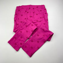 Load image into Gallery viewer, Girls H&amp;M, pink stretchy pants, elasticated, Inside leg: 49cm, NEW, size 8,  