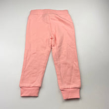 Load image into Gallery viewer, Girls Favourites, fleece lined track pants, elasticated, Inside leg: 30.5cm, EUC, size 2,  