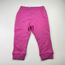 Load image into Gallery viewer, Girls Kids &amp; Co, pink fleece lined track pants, Inside leg: 29cm, NEW, size 2,  