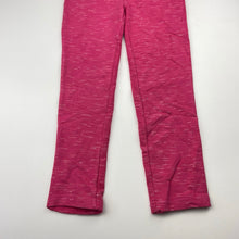 Load image into Gallery viewer, Girls Milkshake, pink stretchy pants, elasticated, Inside leg: 44cm, GUC, size 6,  