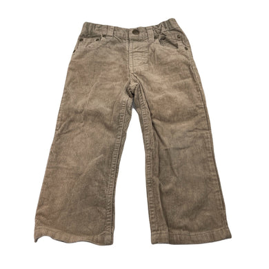 Boys Sprout, corduroy cotton pants, adjustable, Inside leg: 31.5cm, FUC, size 2,  