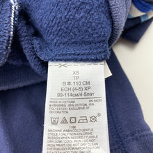 Load image into Gallery viewer, Boys GAP, navy track pants, elasticated, Inside leg: 41cm, wash fade, FUC, size 4-5,  