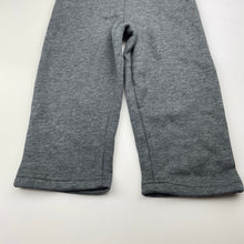 Load image into Gallery viewer, unisex Emerson, grey fleece lined track pants, Inside leg: 30cm, NEW, size 2,  