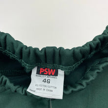Load image into Gallery viewer, Girls PSW, green school bootleg pants, elasticated, Inside leg: 45cm, NEW, size 4,  